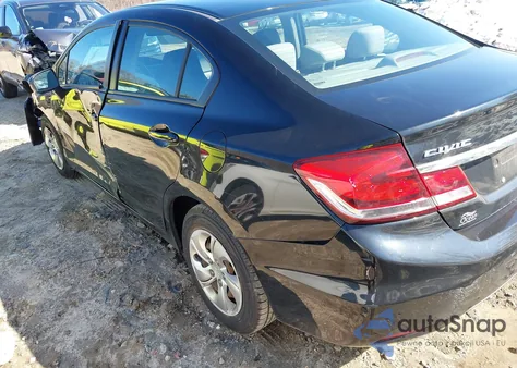 2014 Honda Civic Lx из США, поврежденный, VIN 2HGFB2F57EH516864